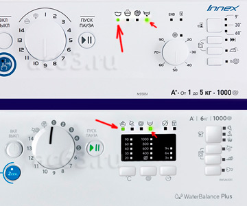 F09 mistake ошибка стиральной машины indesit innex
