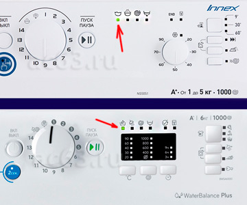 indesit innex F01 mistake - ошибка