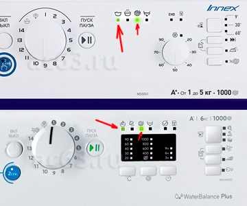 F05 mistake ошибка стиральной машины indesit innex
