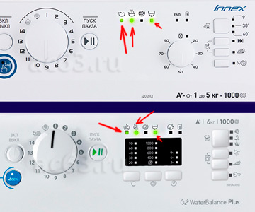 F11 mistake ошибка стиральной машины indesit innex