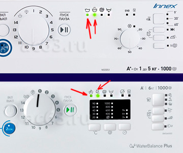 F03 mistake ошибка стиральной машины indesit innex