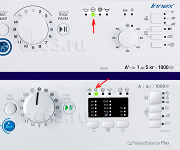 F02 mistake ошибка стиральной машины indesit innex